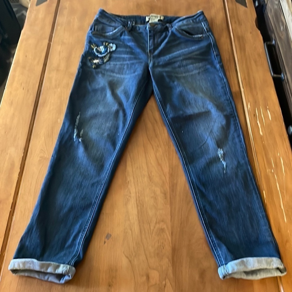 DEMOCRACY Freedom Ankle Skimmer Jeans Size 8